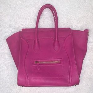 Handbag Tote ~ Fuchsia Color